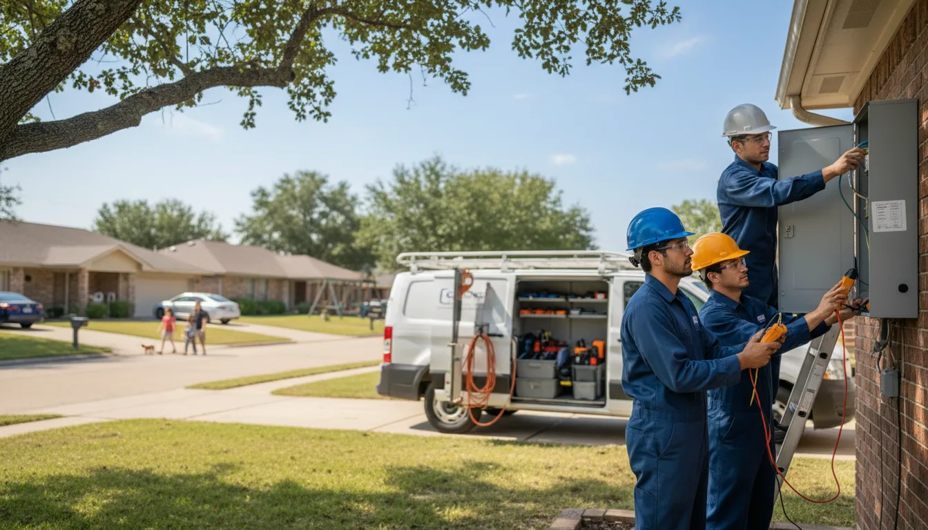 Certified electrician providing emergency electrical services in Garfield, MN